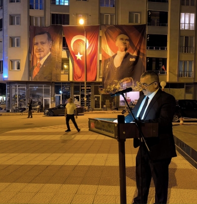 15 Temmuz Şehitleri Anma, Demokrasi ve Milli Birlik Günü Etkinliklerle Kutlandı