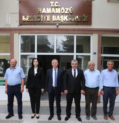 Amasya Valimiz Sn. Yılmaz DORUK, Belediye Başkanımız Sn. Cihan DEMİR'e iade-i ziyarette bulundu.