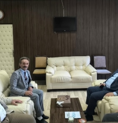 Başkan DEMİR den Halk Eğitim Merkezi Müdürlüğü'ne Ziyaret.