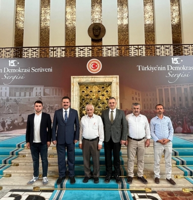 Başkan DEMİR, Ankara'da Milletvekillerimiz Av.Haluk İPEK ve Hasan ÇİLEZ 'e ziyaret gerçekleştirdi.