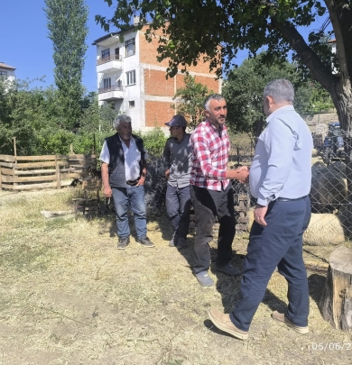 Belediye Başkanımız Cihan DEMİR, Kurbanlık Hayvan Pazarını Ziyaret Etti. 