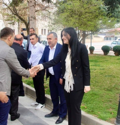 İlçemizde Ramazan Bayramı dolayısıyla bayramlaşma proğramı düzenlendi.