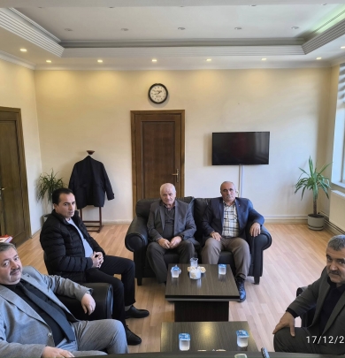 Laçin Belediye Başkanı Mustafa TOYDEMİR 'den Başkanımıza Ziyaret.