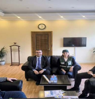 Yeşilay Yetkililerinden Belediye Başkanımıza Ziyaret.