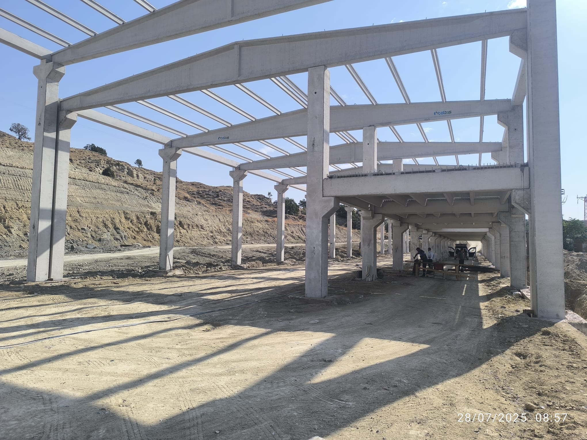 Başkan DEMİR, Bülent Börekçilik Üretim Tesisi İnşaat Çalışmalarını Yerinde İnceledi.