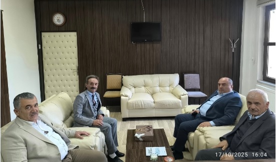 Başkan DEMİR den Halk Eğitim Merkezi Müdürlüğü'ne Ziyaret.