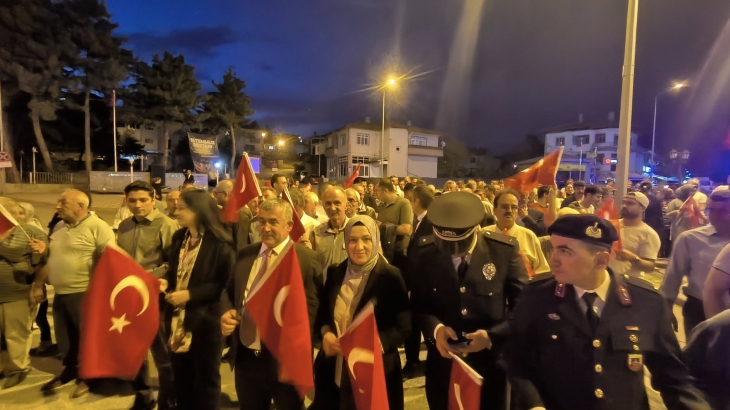 15 Temmuz Şehitlerini Anma Demokrasi ve Milli Birlik Günü tüm yurtta olduğu gibi ilçemizde de çeşitli etkinliklerle kutlandı.