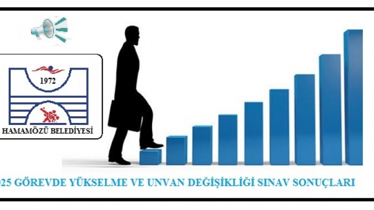 2025 Görevde Yükselme ve Unvan Değişikliği Sınav Sonuçları.
