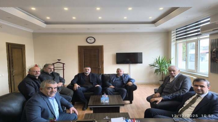 AK Parti Amasya İl Başkanı’ndan Belediyemize Nezaket Ziyareti.