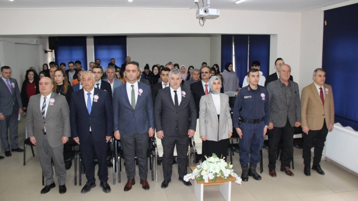 Belediye Başkanımız Cihan DEMİR 12 Mart İstiklal Marşı'nın Kabulü ve Mehmet Akif Ersoy’ u Anma Programına Katıldı.