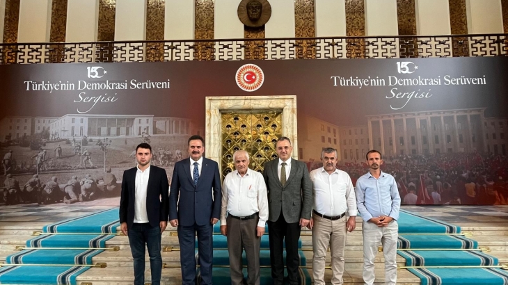 Başkan DEMİR, Ankara'da Milletvekillerimiz Av.Haluk İPEK ve Hasan ÇİLEZ 'e ziyaret gerçekleştirdi.