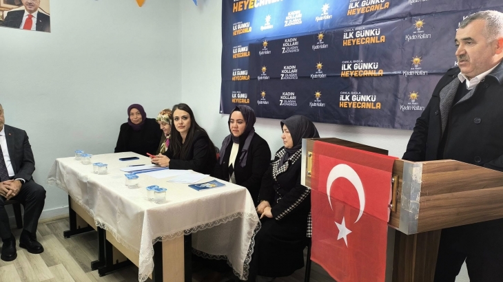 Belediye Başkanımız Cihan DEMİR, Hamamözü AK Parti İlçe Kongresine Katıldı.