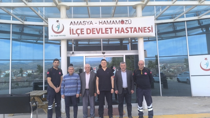 Belediye Başkanımız Cihan DEMİR, İlçemizde bulunan Devlet Hastanesini ziyaret ederek, sağlık çalışanlarının 14 Mart Tıp Bayramı’nı kutladı.