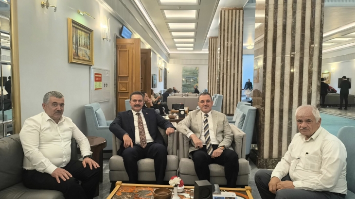 Belediye Başkanımız Cihan DEMİR'in Ankara Ziyareti.