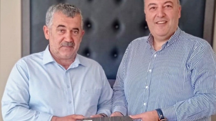 İl Sağlık Müdürlüğü Destek Hizmetleri Başkanı KÖSE 'den Belediye Başkanımıza Ziyaret.