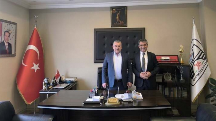 Suluova Belediye Başkanı Sn. Rıfat UZUN'dan Belediye Başkanımız Sn. Cihan DEMİR'e Ziyaret.