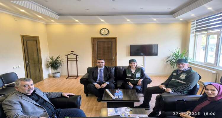 Yeşilay Yetkililerinden Belediye Başkanımıza Ziyaret.