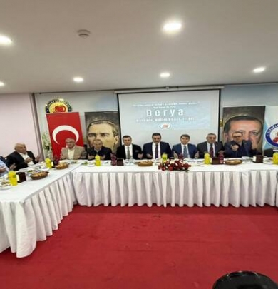 Belediye Başkanımız Cihan DEMİR, Ziyaret Belediye Başkanlığı tarafından düzenlenen iftar programına katıldı.