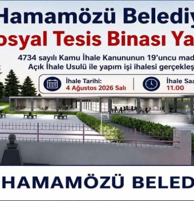 İHALE İLANI.