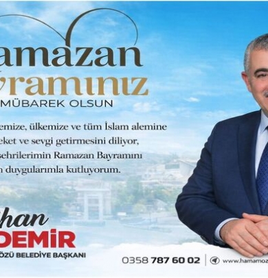 Ramazan Bayramınız Mübarek Olsun.