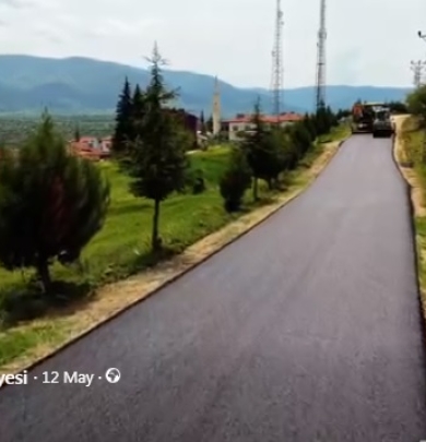 Saray Mahallemiz Fevzi Çakmak Caddesi’nde Asfalt Çalışmalarımız Tamamlandı.