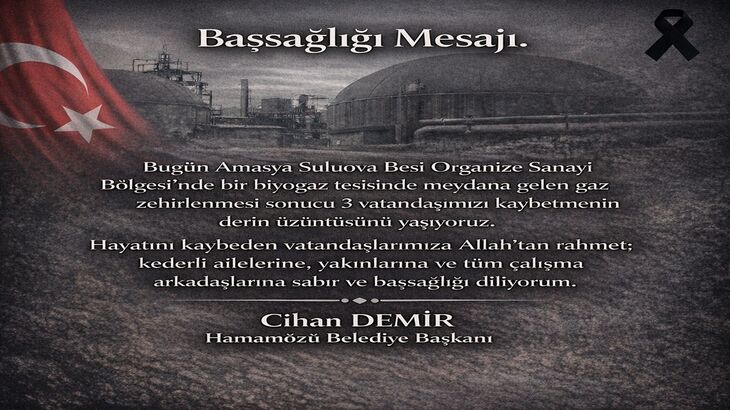 Başsağlığı Mesajı.