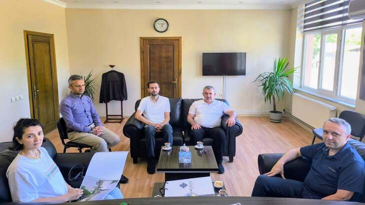 Samsun İller Bankası Bölge Müdürü Sn. Afşin ÇAKIR'dan Belediye Başkanımıza ziyaret.